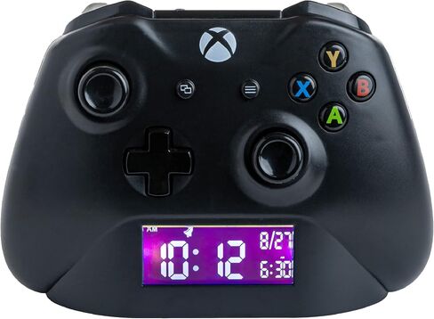 Paladone Xbox Controller Digital Alarm Clock, Officially Licensed Xbox Merchandise Gift and Decor for Gamers - Black in Saudi Arabia