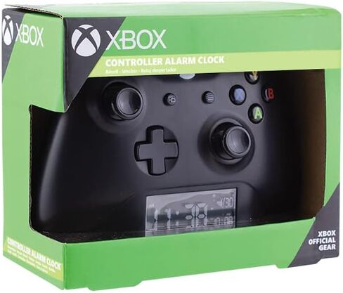 Paladone Xbox Controller Digital Alarm Clock, Officially Licensed Xbox Merchandise Gift and Decor for Gamers - Black in Saudi Arabia