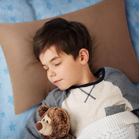 Tranqun 2 حزمة وسادة طفل بوهو مع كيس وسادة قطن الموسلين 13 × 18 بوصة قوس قزح لينة للأطفال الوسائد للأطفال الصغار غطاء وسادة للنوم قيلولة السفر سرير الفراش in Kuwait