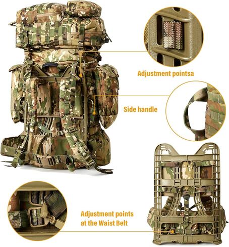 MT MIlitary FILBE Main Rucksack Army Tactical Assault Backpack with External Curve Frame System Multicam in Saudi Arabia
