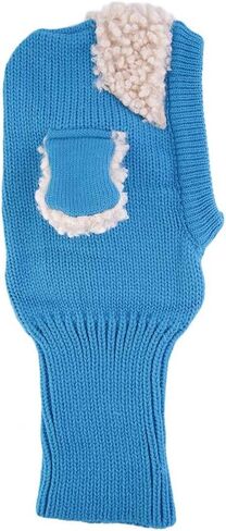 Toddlers Baby Girls and Boys Rabbit Ears Beanie Cap Winter Warm Knit Caps Scarf Woolen Earflap Hood Warm Skull Knit Caps in Saudi Arabia