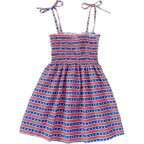 فستان ماجيك بارك للفتيات الصغيرات، فساتين الأميرات الصيفية للفتيات الصغيرات، تنورة العطلات، ملابس الشاطئ... in Kuwait