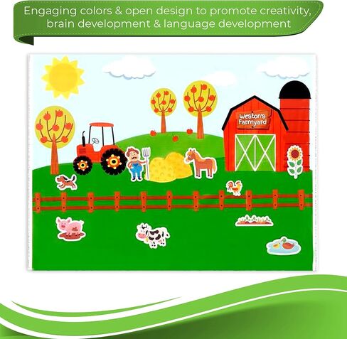 ReadyMama Essentials Disposable Placemats For Baby Placemat W/ Stickers-XL Toddler - Non Toxic Kids That Stick -18x24 Restaurants 20 Toddlers in Saudi Arabia