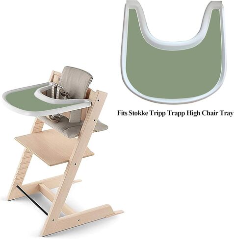 Silicone Tray Placemat Compatible with Stokke Tripp Trapp High Chair, Non-Sticky in Kuwait