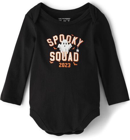 The Children's Place baby-girls And Newborn Long Sleeve Graphic Bodysuit T-Shirt (pack of 1) in Kuwait