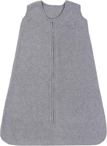 Belsden Micro-Fleece Baby Wearable Blanket 18-24M, Ultra Soft Cozy Safe Baby Sleep Bag and Sack Tog 1, Fit Infants Baby Boys Girls, Black, X-Large in Kuwait