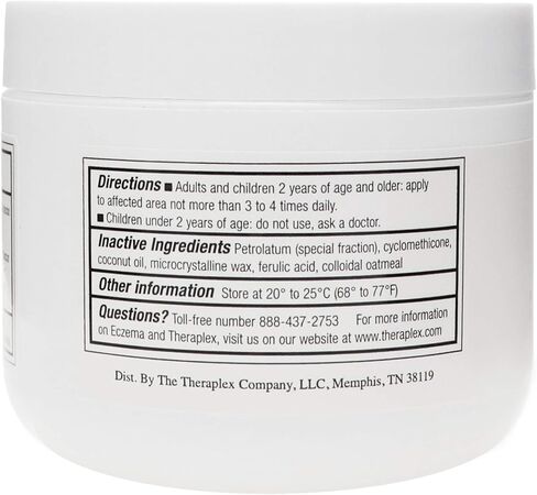 Theraplex AIM - كريم مرطب مضاد للحكة (3 أونصة) - غير لاذع، يخفف الحكة والطفح الجلدي والتوهج - يساعد على إصلاح واستعادة حاجز الحماية الطبيعي للبشرة in Saudi Arabia