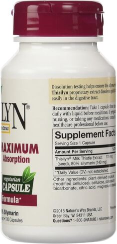 Nature's Way Thisilyn (Milk Thistle), 100 Vcaps (Pack of 2) in Saudi Arabia