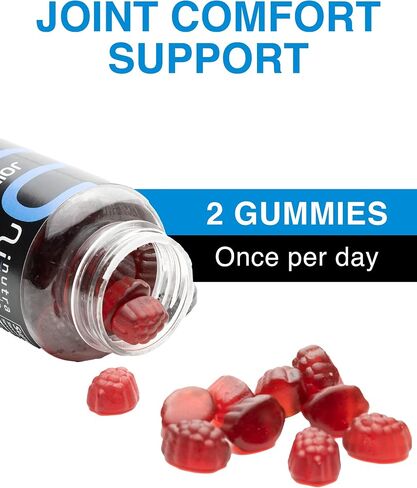 Joint Support Gummies Extra Strength Glucosamine & Vitamin E, Natural Flexibility & Joint Support Supplement - Best Cartilage & Immune Health Support for Women & Men - 60 Gummies in Saudi Arabia