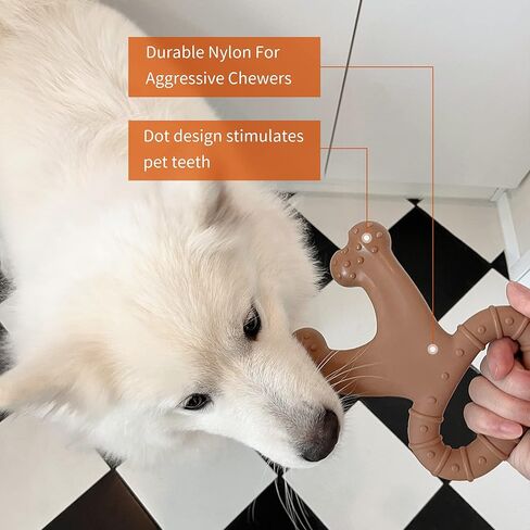ألعاب الكلاب كيشار للمضغ العدواني، ألعاب مضغ للكلاب غير قابلة للتدمير للمضغ العدواني، ألعاب مضغ قوية للكلاب الكبيرة/المتوسطة/الصغيرة، ألعاب تفاعلية متينة للكلاب من أجل الملل in Kuwait