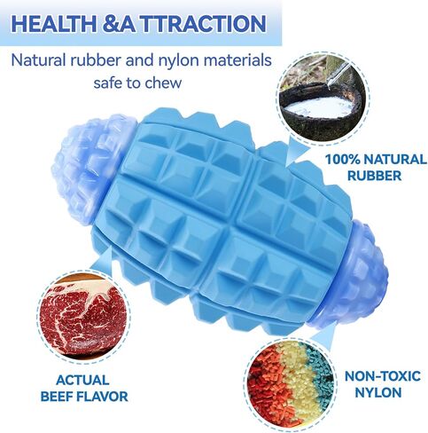 yineya ألعاب الكلب صعبة للمضغ العدوانية سلالة كبيرة، ألعاب مضغ الكلب للمضغ العدوانية، ألعاب الكلب غير القابلة للتدمير للكلاب الكبيرة، ألعاب الكلب دائم، ألعاب الكلب صار، الكرة المطاطية الثقيلة الكلب in Kuwait