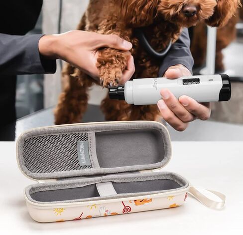 ام جي زي ان ام تي واي حقيبة تخزين واقية صلبة لمبرد اظافر الكلاب من كاسفوي المطورة، حقيبة حمل احترافية لقص اظافر الكلاب الاليفة (حقيبة تخزين فقط، غير متضمنة اداة تقليم الأظافر) in Kuwait