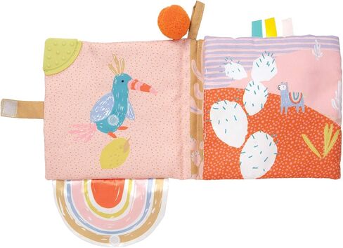 Manhattan Toy Mini-Apple Farm Soft Activity Book for Baby & Toddler in Saudi Arabia