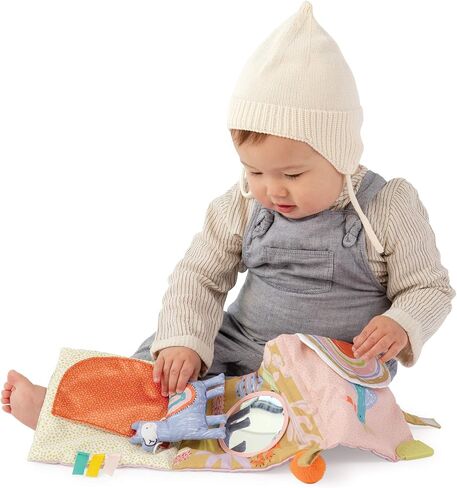 Manhattan Toy Mini-Apple Farm Soft Activity Book for Baby & Toddler in Saudi Arabia