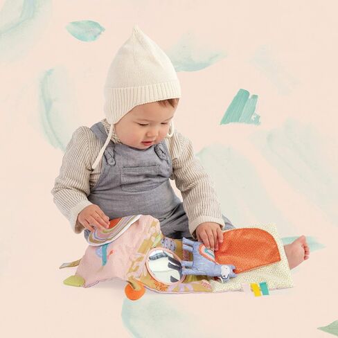 Manhattan Toy Mini-Apple Farm Soft Activity Book for Baby & Toddler in Saudi Arabia