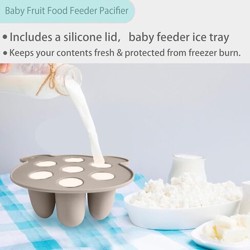 BIGSPINACH Baby Food Freezer Tray and Teething Popsicle Molds – The Perfect Solution for Your Little One's Teething and Feeding Needs in Saudi Arabia