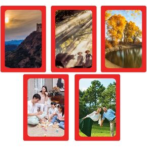 sooard Magnetic Photo Pocket Picture Frame,Holds 4 x 6 Inches Photos, 6 Pack,6 Color in Kuwait