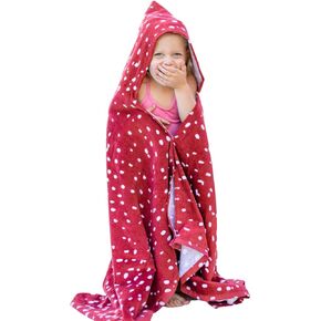 Brigham and Livi Toddler Hooded Towel - Hooded Beach Towel - Kids Hooded Bath Towel - Towel Poncho - Hooded Towels for Kids - 50''x30'' Oversized Large Hooded Bath Towel for Kids (Canary Green, Dash) in Saudi Arabia