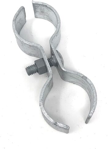 Chain Link Fence Saddle Clamps/Kennel Clamps 1-5/8" x 1-5/8" - (Set / 8 Pack) in Kuwait