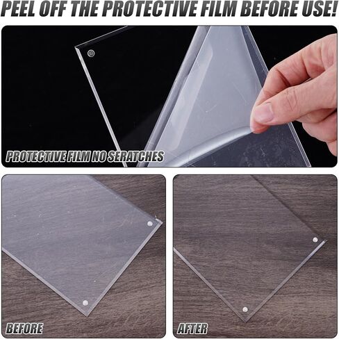 4 عبوات من إطار صور أكريليك مقاس 5 × 7 مع حامل، إطار صورة شفاف مع مغناطيس قوي لعرض سطح الطاولة، إطار مغناطيسي وإطارات صور لوسيت مقاس 5 × 7، إطارات صور سطح المكتب بدون إطار للمكتب المنزلي in Kuwait