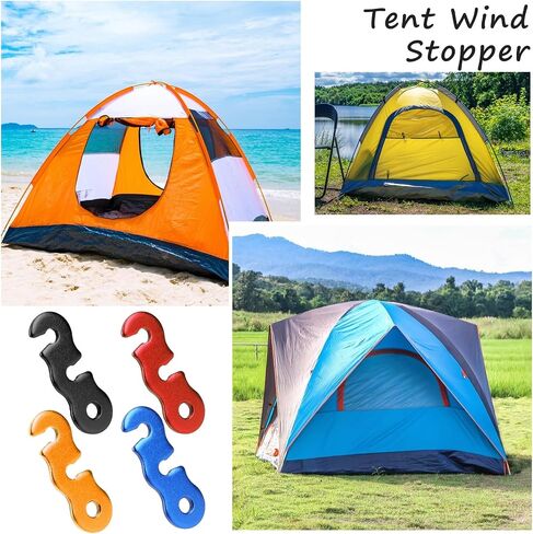32 Pieces Aluminum Alloy Guyline Cord Adjusters Guyline Tensioner Tent Wind Rope Buckles Tent Rope Tensioners Paracord Tensioner for Tent Camping Hiking Backpacking Outdoor Activity in Saudi Arabia