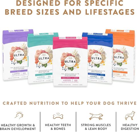 NUTRO ULTRA Large Breed Puppy High Protein Natural Dry Dog Food with a Trio of Proteins from Chicken, Lamb and Salmon, 30 lb. Bag in Saudi Arabia