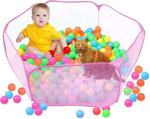 SOONHUA Small Animals Cage Tent, Pet Playpen Portable Pop Open Indoor/Outdoor Small Animal Cage Tent Fence for Hamster, hillas and Guinea-Pigs in Saudi Arabia