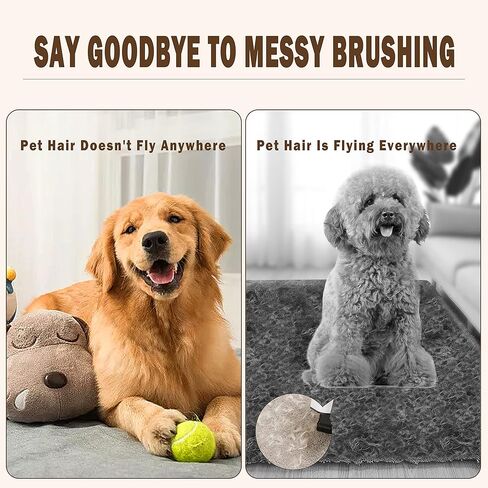 ZALBYUY Dog Grooming Vacuum Attachment Kit, Pet Grooming Tool Kit for Dyson  V7 V8, Conductive Hose, Comb, Limit Comb, Pet Dog Grooming Brush, Pet Hair Remover in Kuwait