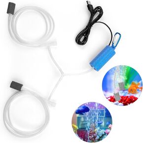 Fashionwu المحمولة خزان الأسماك الأكسجين مضخة الهواء كتم توفير الطاقة لوازم الملحقات in Kuwait