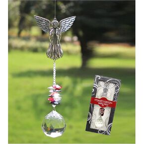 Crystal Garden Suncatcher Hanging Crystals Ornament for Window Rainbow Maker Prisms Home Decor Gift Boxed Sun Catcher Gift Idea for Mom Friends Grandma,Tree of Life