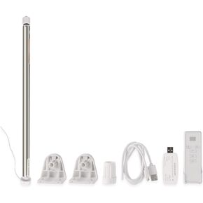 Blindsmart Tuya Rechargeable Roller Blinds Motor for 17/25/28mm Tube, Smart Blinds Opener Motorized Smart Blinds with App/Voice/Remote Control