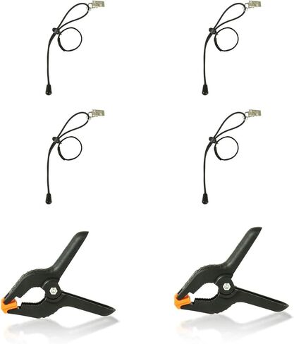 مشابك زنبركية ومشابك خلفية، مشبك شديد التحمل لخلفية الموسلين in Kuwait