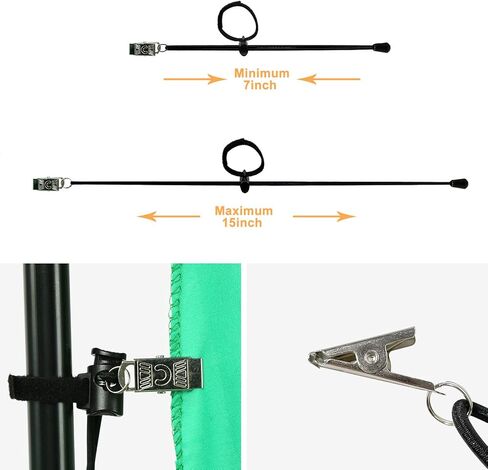 مشابك زنبركية ومشابك خلفية، مشبك شديد التحمل لخلفية الموسلين in Kuwait