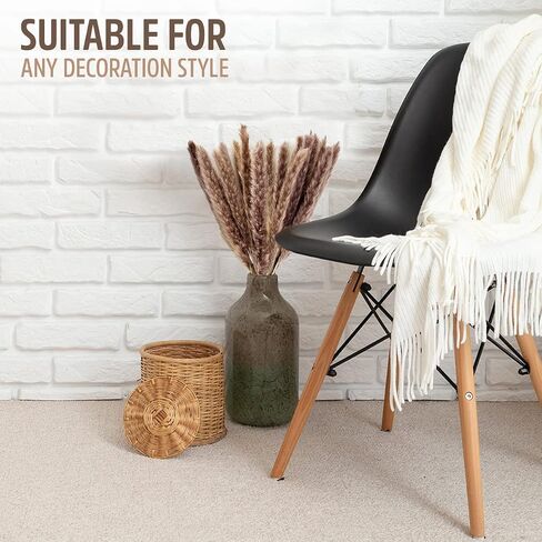 Live N Lux Pampas Grass Decor - 30 Pcs 18 Inch Tall Dried Pampas Grass, Boho Home Decor Great Natural Dried Pampas Grass Decor for Table & Floor Vase, Bouquet, Floral Arrangements and More in Saudi Arabia