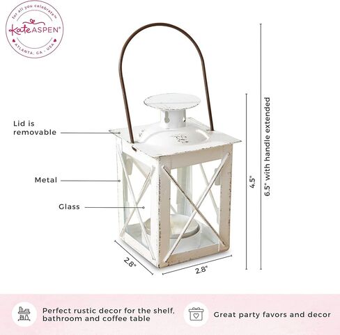 Kate Aspen Metal Mini Lantern in Kuwait