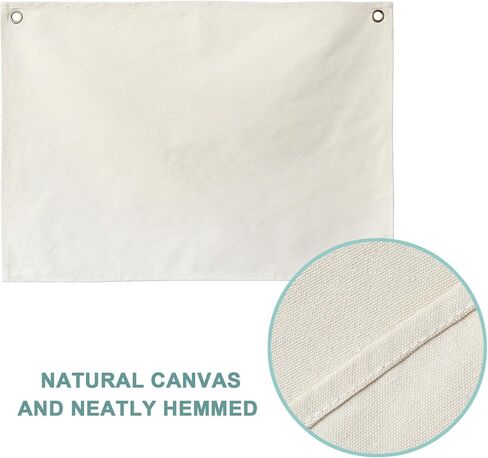 Canvas Banner Wall Hanging Banner Flag for Nursery Teen Kids Room Decoration Boys Girls(alphabet) in Kuwait