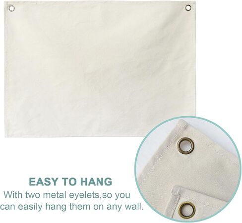 Canvas Banner Wall Hanging Banner Flag for Nursery Teen Kids Room Decoration Boys Girls(alphabet) in Kuwait