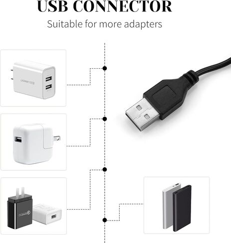Fashionwu المحمولة خزان الأسماك الأكسجين مضخة الهواء كتم توفير الطاقة لوازم الملحقات in Kuwait
