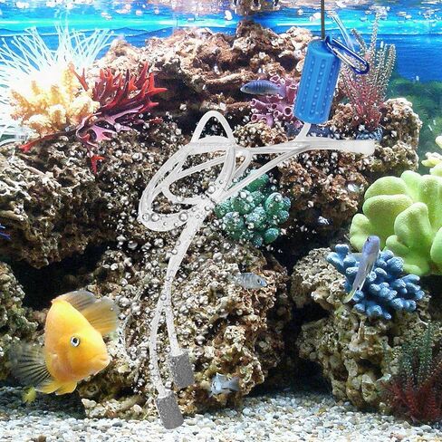 Fashionwu المحمولة خزان الأسماك الأكسجين مضخة الهواء كتم توفير الطاقة لوازم الملحقات in Kuwait