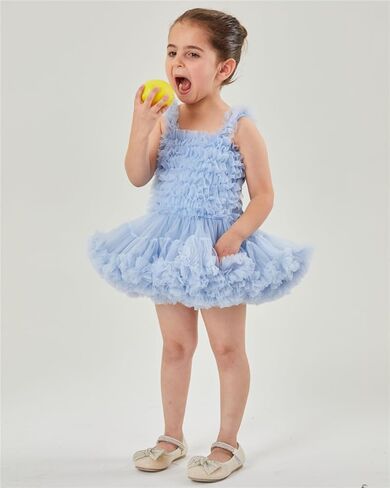 2 أرنب فتاة طفل رضيع سوبر لينة رقيق طبقات راقصة الباليه كشكش تول سموكيد باستيل أومبير توتو فستان in Kuwait