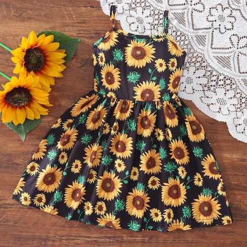 Toddler Summer Dress Dinosaur Spaghetti Strap Backless Sundress Baby Girl Bowknot Birthday Beach Dress in Saudi Arabia