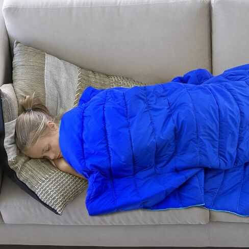 Gold Armour Camping Blanket - Puffy, Packable, Lightweight & Compact Insulated Camping Quilt for Outdoor - Backpacking, Beach, Stadium, Camp, Travel and Hiking Gear Essentials (Black) in Kuwait