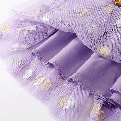 LYSMuch Toddler Baby Girl's Birthday Vest Skirt set | Short Sleeveless Shirt Mesh Tutu Skirt Set,Cake Party Set in Saudi Arabia