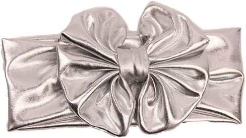 BBTDIN Baby Bronzing Turban Headband Metallic Messy Headwarp Shiny Metallic Gold Hair Band BBG38 (Gold) in Saudi Arabia