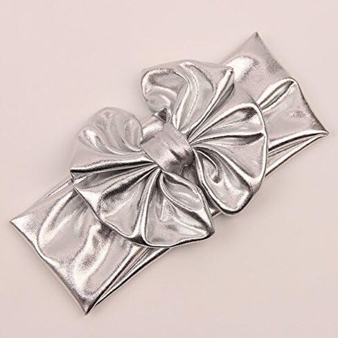 BBTDIN Baby Bronzing Turban Headband Metallic Messy Headwarp Shiny Metallic Gold Hair Band BBG38 (Gold) in Saudi Arabia