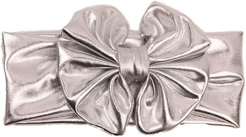 BBTDIN Baby Bronzing Turban Headband Metallic Messy Headwarp Shiny Metallic Gold Hair Band BBG38 (Gold) in Saudi Arabia