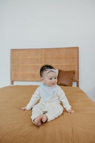 Copper Pearl Baby Bandana Drool Bibs for Drooling and Teething 4 Pack Gift Set in Saudi Arabia