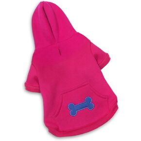 Best Pet Supplies - Voyager Dog Windproof Hoodie Pullover - Fuchsia, X-Small, 252-FU-XS in Kuwait