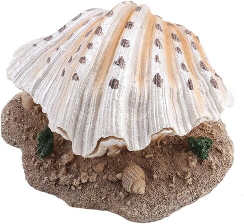 ديكور حوض السمك الشعاب المرجانية تهوية عمل زخرفة خزان الأسماك دائم محاكاة الراتنج قذيفة اللؤلؤ الفوار ديكور الحلي in Kuwait