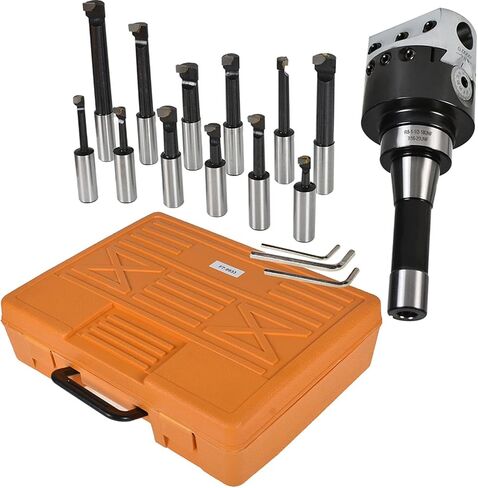 Mitoharet 3In Boring Head R8 Shank 12-Pack 3/4In كربيد مملة بار مجموعة الطحن in Saudi Arabia
